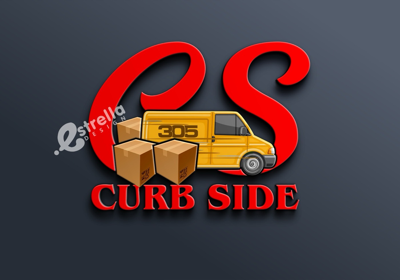 Curb Side — Logo & Mascot