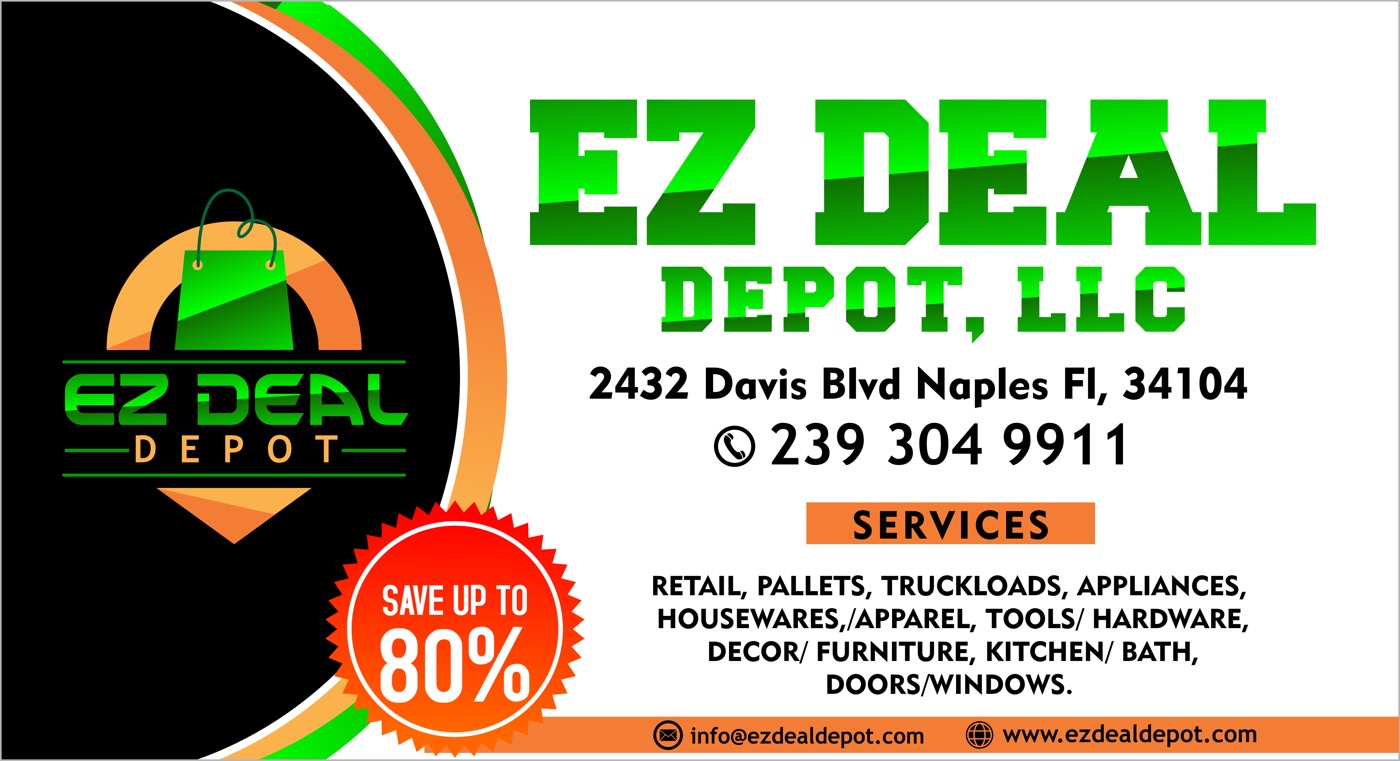 EZ Deal Depot — Business Card