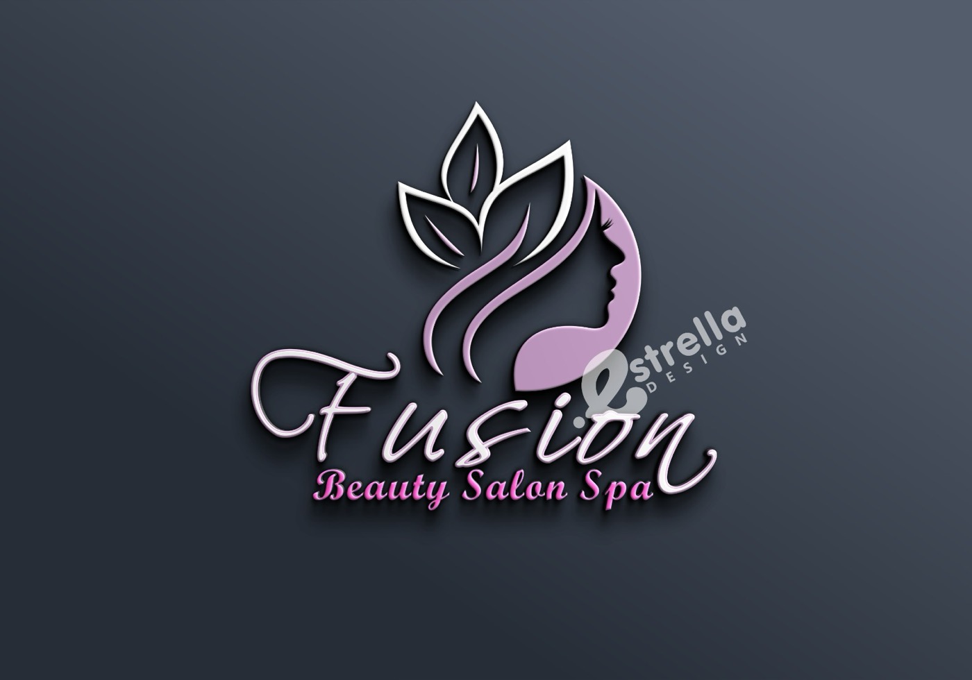 Fusion Beauty Salon — Logo Design